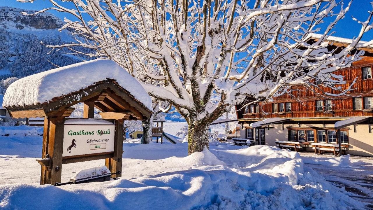 Gasthaus Roessli Brülisau Eksteriør bilde